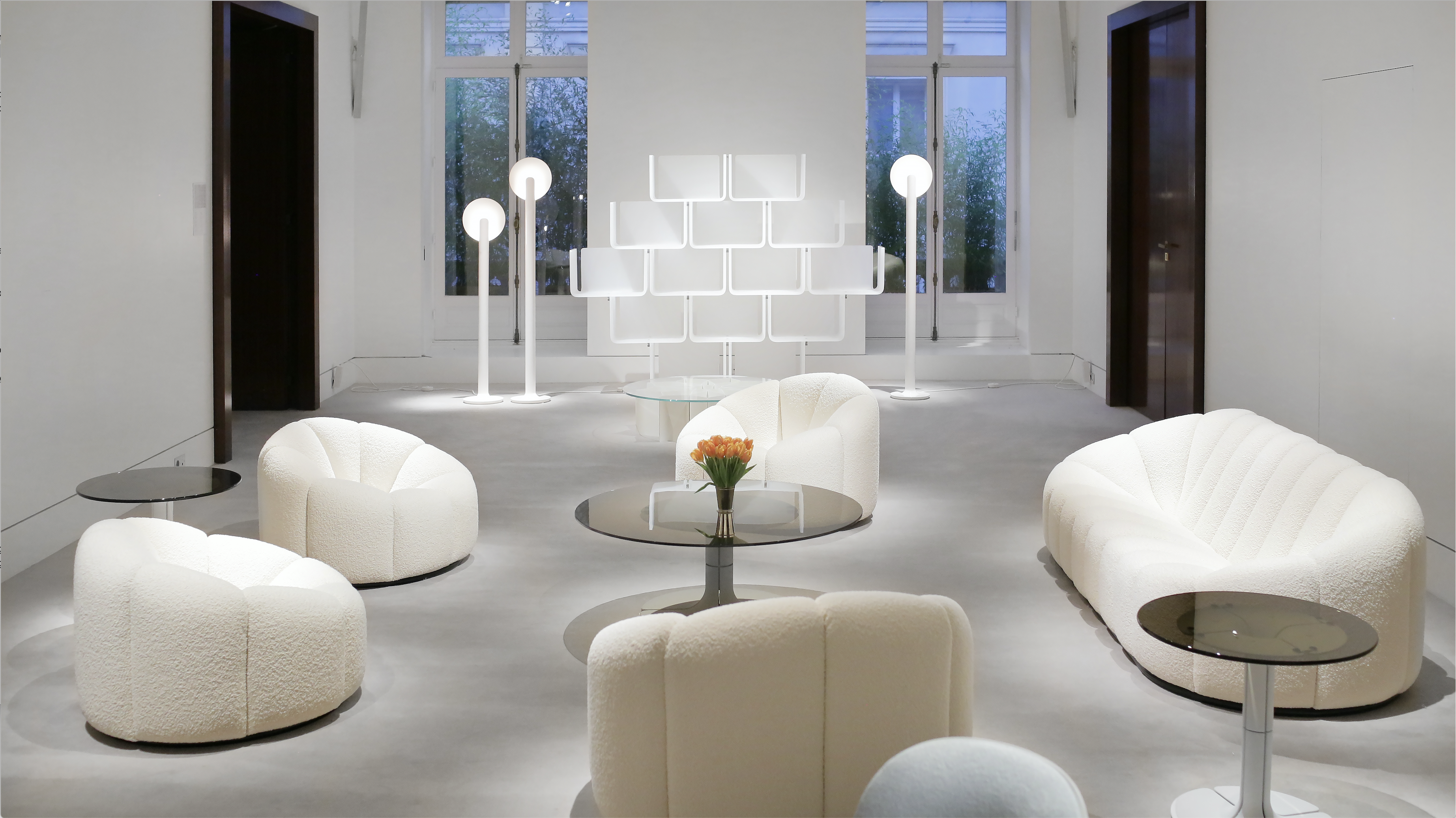 Louis Vuitton showcases a collection of forward-looking furnishings  designed by Pierre Paulin in the 1970s
